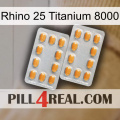 Rhino 25 Titanium 8000 cialis4